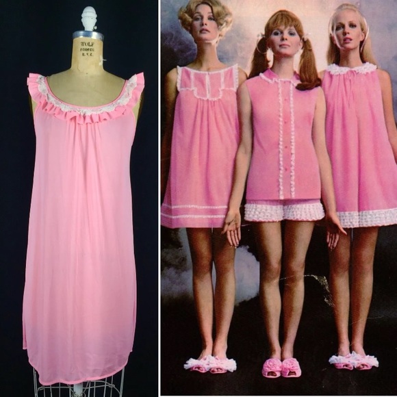 60s babydoll pajamas